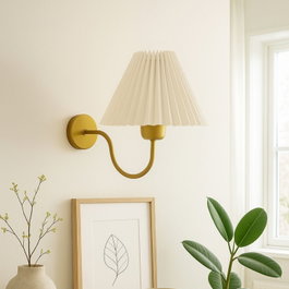 Opviq Lámpara de pared Crema